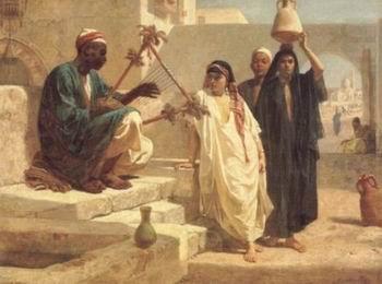 Arab or Arabic people and life. Orientalism oil paintings  249, unknow artist